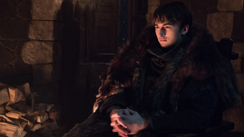 Bran Stark is deep in thought, as Bran Stark tends to be.